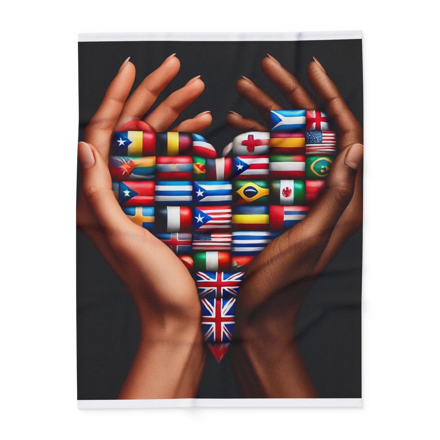 Love and Unity Fleece Blanket