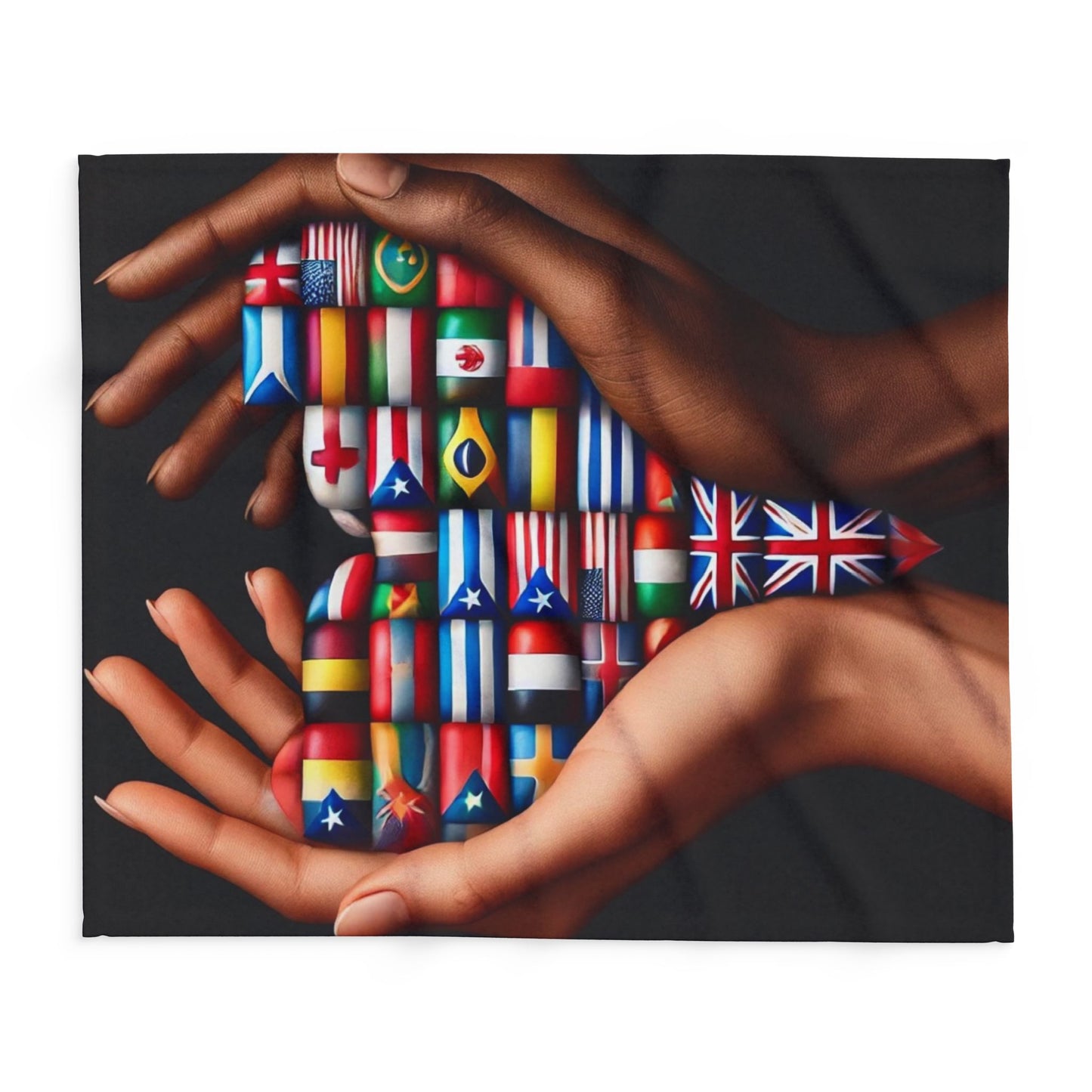 Love and Unity Fleece Blanket