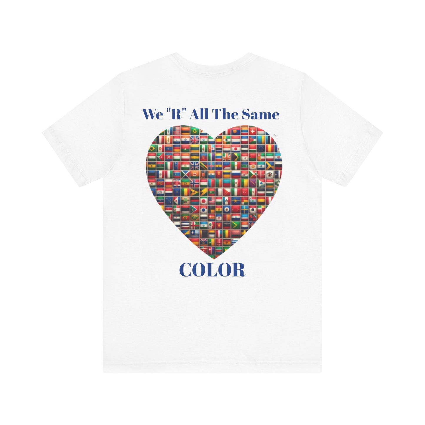 Love & Unity Unisex Tee - Celebrate Diversity with Heartfelt Design