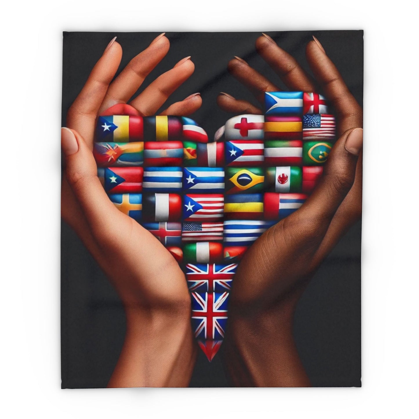 Love and Unity Fleece Blanket