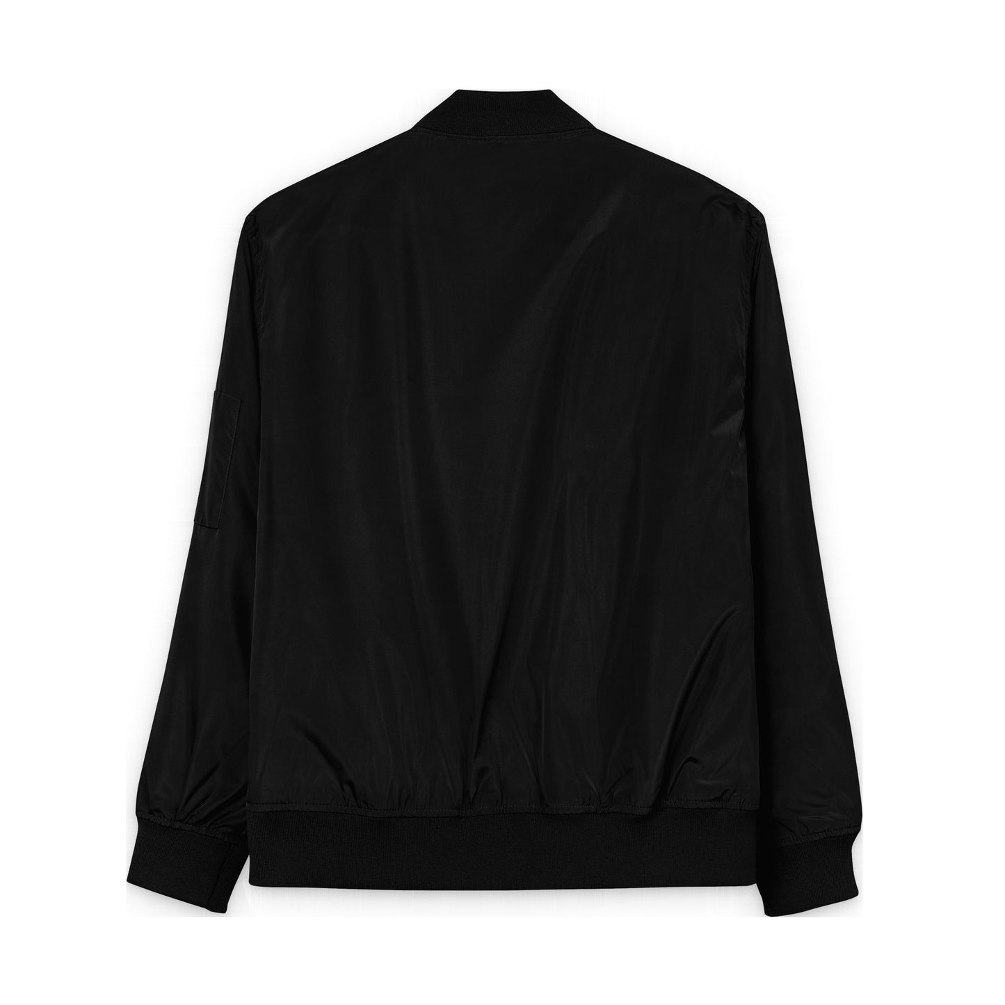 Embroidered Bomber Jacket - We Are All The Same Love