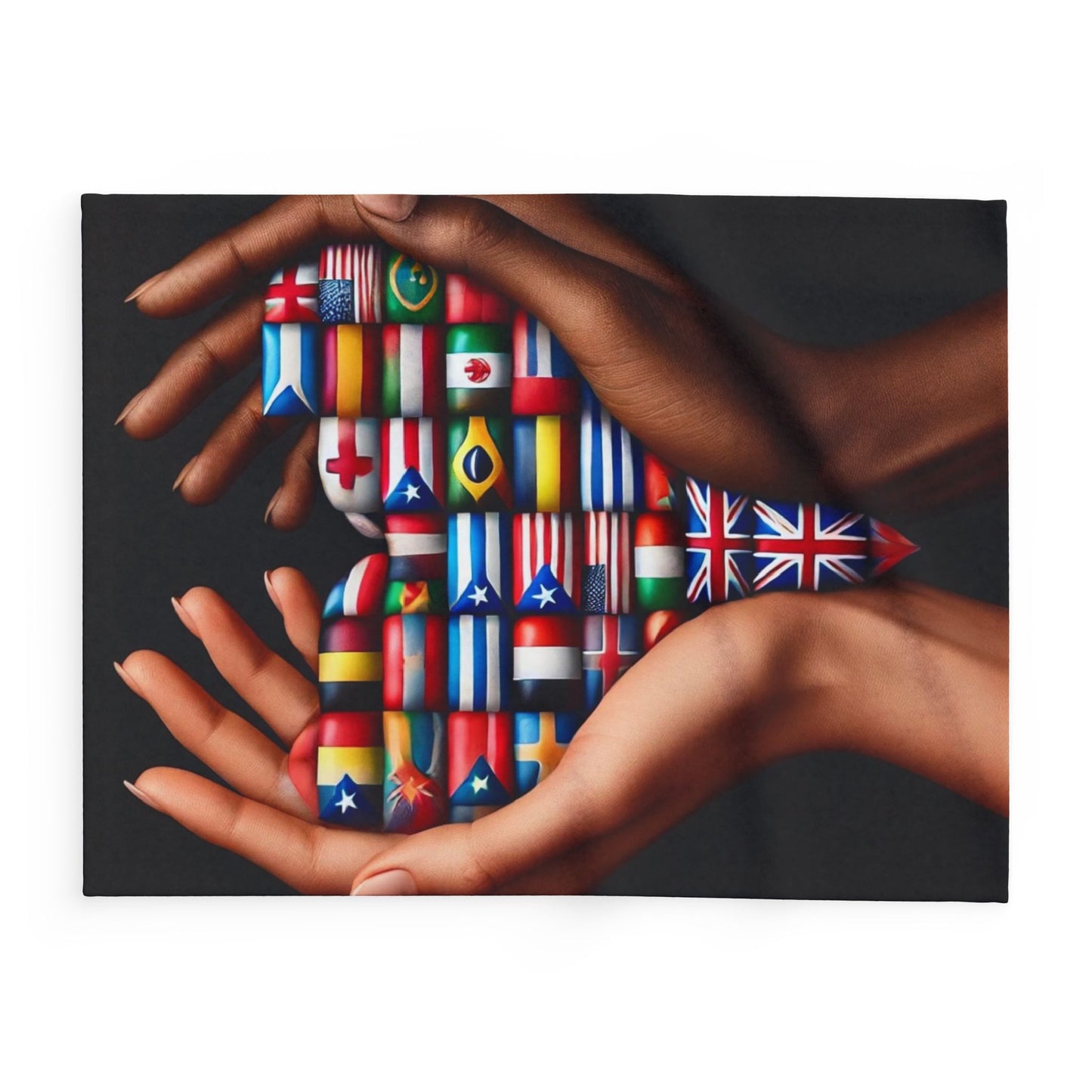 Love and Unity Fleece Blanket